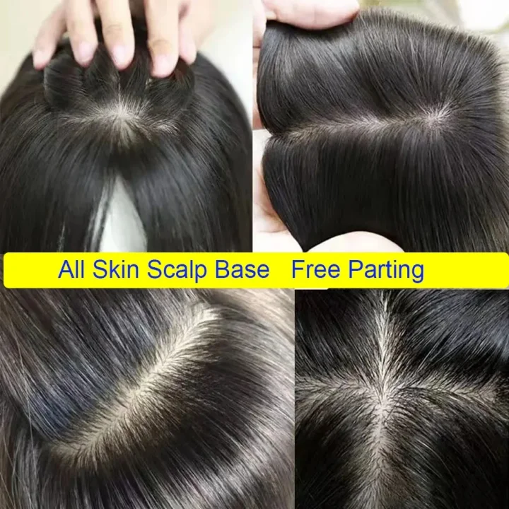 Big Hair Scalp Topper Silk Base Hair Topper | Hair N Care - Image 4