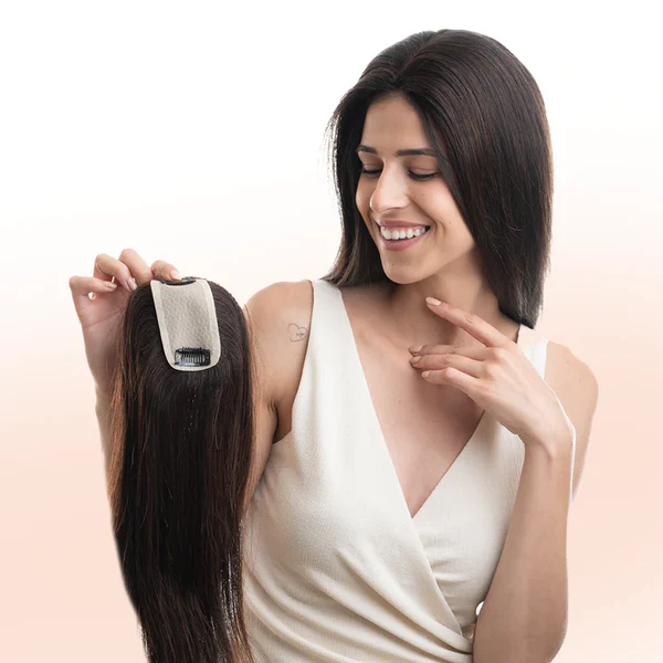 Scalp Topper Hair Extensions For Women | Silk base | Hairncare