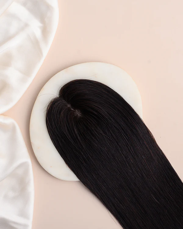 Scalp Topper Hair Extensions For Women | Silk base | Hairncare - Image 3