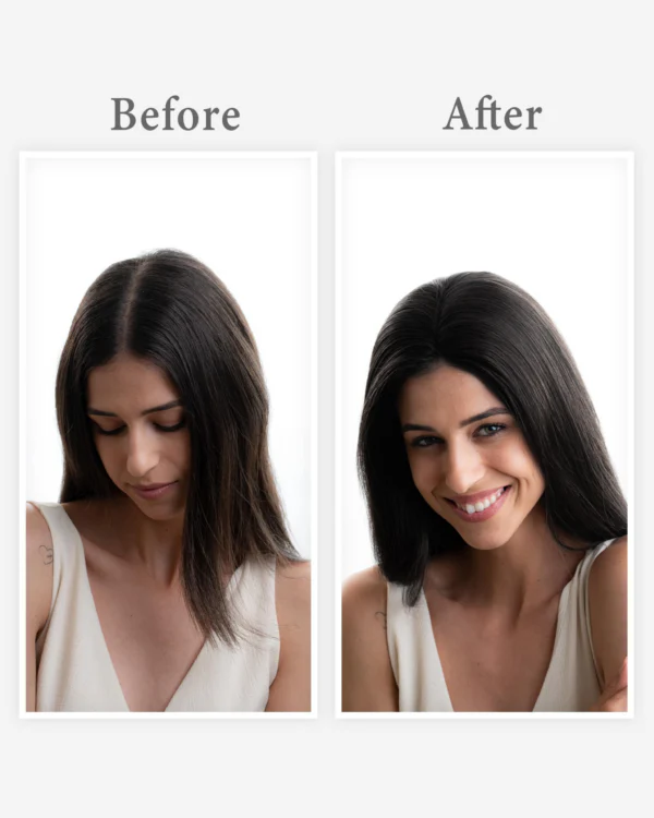 Scalp Topper Hair Extensions For Women | Silk base | Hairncare - Image 4