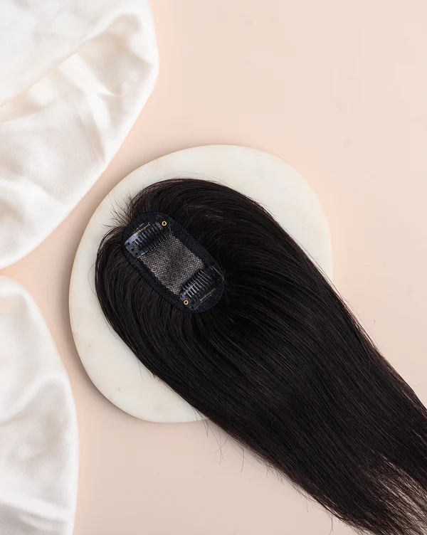 Scalp Topper Hair Extensions For Women | Silk base | Hairncare - Image 5