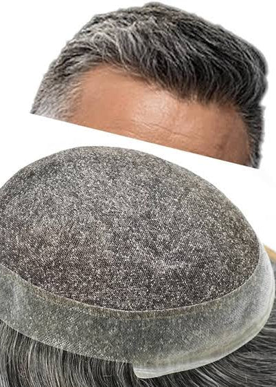 Salt & Pepper Hair patch| Hair N Care - Image 4